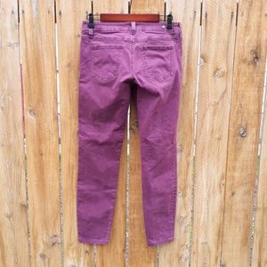 CAbi Jeans - CAbi Stretch Skinny Jeans in Distressed Merlot 4 CAbi Jeans - CAbi Stretch Skinny Jeans in Distressed Merlot 4
